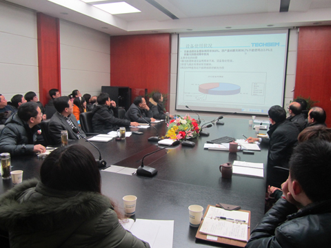 公司举行一年一度的管理评审会	